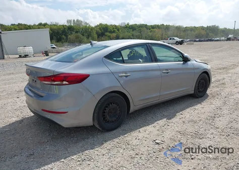 2017 Hyundai Elantra Se из США, поврежденный, VIN 5NPD74LF4HH206229